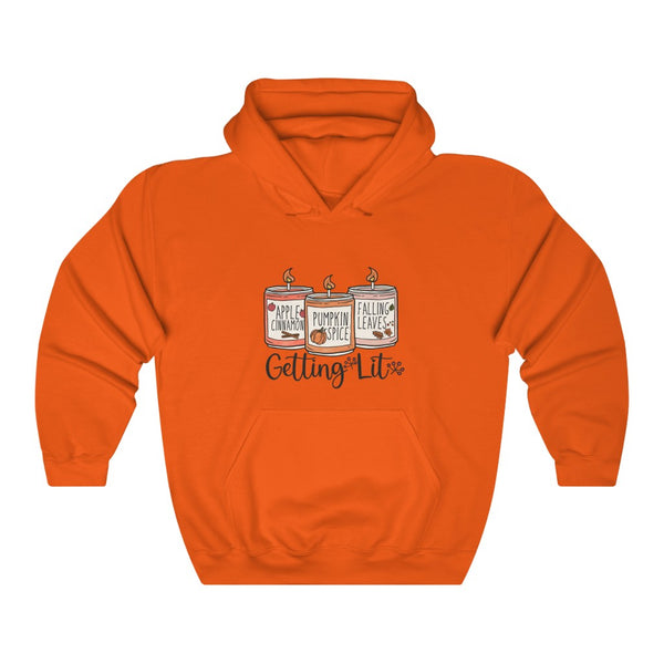 Fall Getting Lit Hooded Sweatshirt