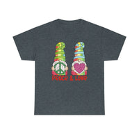 Peace Love and Gnomes Tee