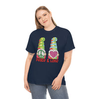 Peace Love and Gnomes Tee