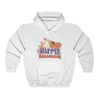 Retro Happy Halloween Hooded Sweatshirt