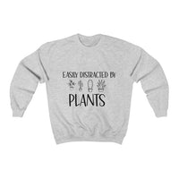 Easily Distracted by Plants Sweatshirt