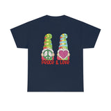 Peace Love and Gnomes Tee