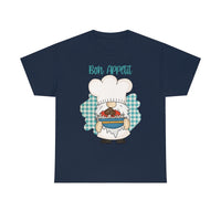 Bon Appetit Chef Gnome Cotton Tee