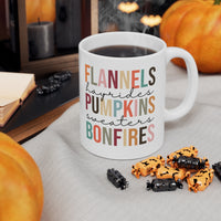 Fall Themed 11oz Ceramic Mug