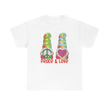 Peace Love and Gnomes Tee