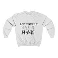 Easily Distracted by Plants Sweatshirt