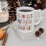 Fall Themed 11oz Ceramic Mug