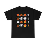 Halloween Math Puzzle Cotton Tee