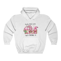 On the Nice List and I Gnome It Hooded Sweatshirt