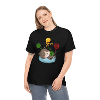 Cat Playing With Yarn Cotton Tee