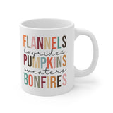 Fall Themed 11oz Ceramic Mug