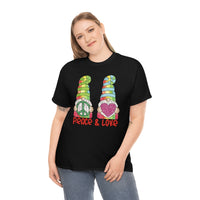 Peace Love and Gnomes Tee